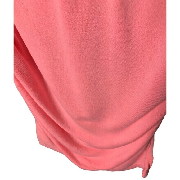 SUNDRY Skirt Pink Stretchy Springy Size 1 Ruched - Picture 4 of 7